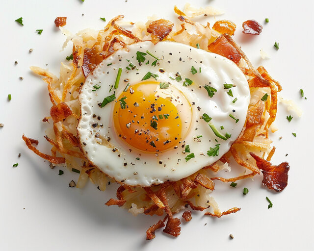 Hearty Bayside Diner Breakfast Plate